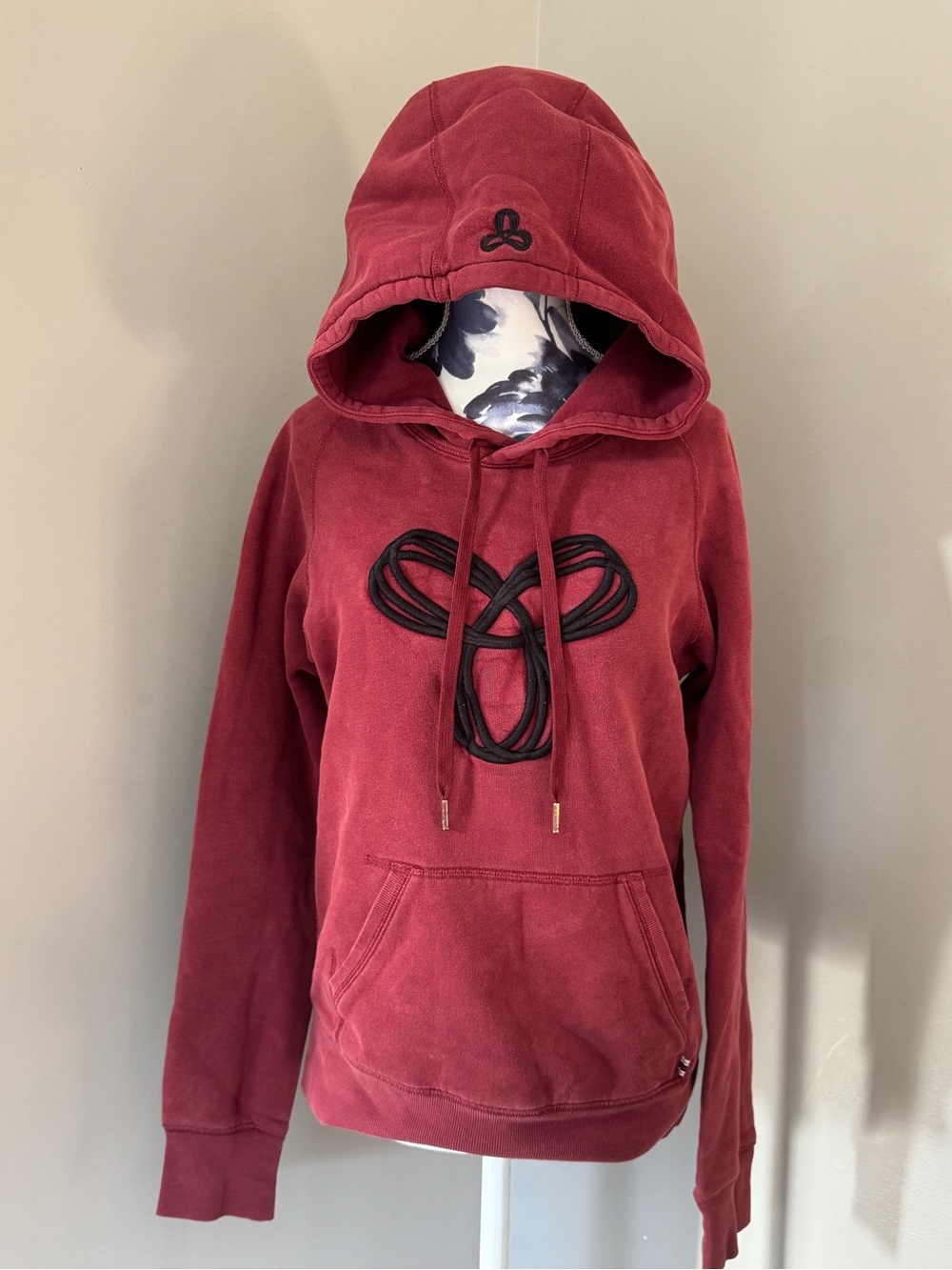 TNA Baltic Hoodie In Dark Red